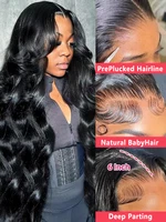 Perruques sans colle Wear Go, en cheveux naturels, ondulées, avec dentelle frontale HD 13x4 13x6, ou dentelle frontale Remy vietnamienne 4x4, pré-épilées 5