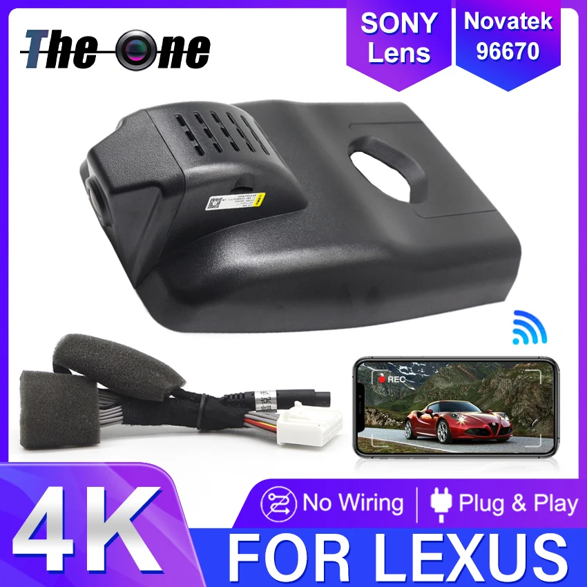 Videoregistratore Dvr Per Auto 4K Per Lexus Rx 300 350 200T 450H Al20 Per Lexus Rx300 Rx350 Rx200T Rx450H 2016-2020 2021 2022 Dash Cam