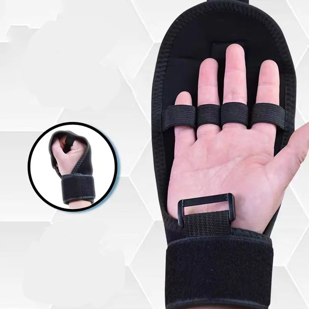 1PC Auxiliary Fixed Glove Rehabilitation Training Finger Grip Exercise Equipment Suitable for Home Use Rehabilitation Training