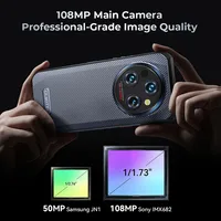 Oukitel WP35 5G هاتف ذكي متين 8GB + 256GB 33W Android15 هاتف محمول 11000mAh 6.6 6