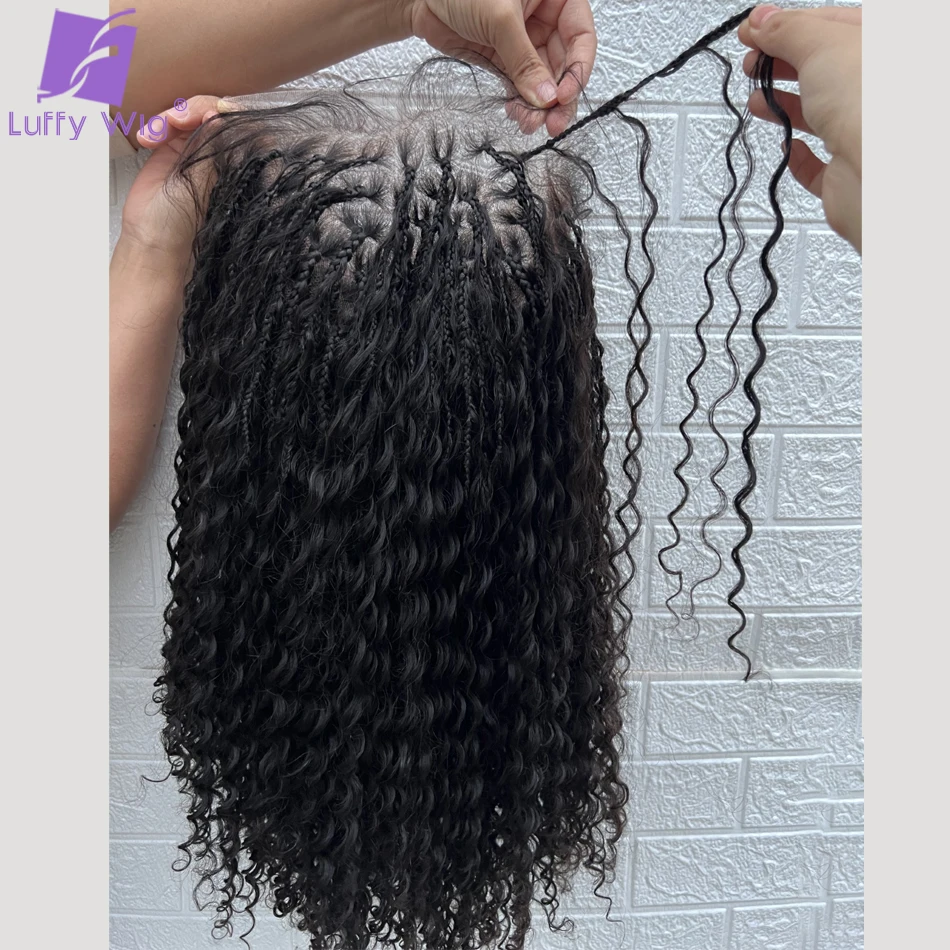 Парик без косичек в стиле бохо