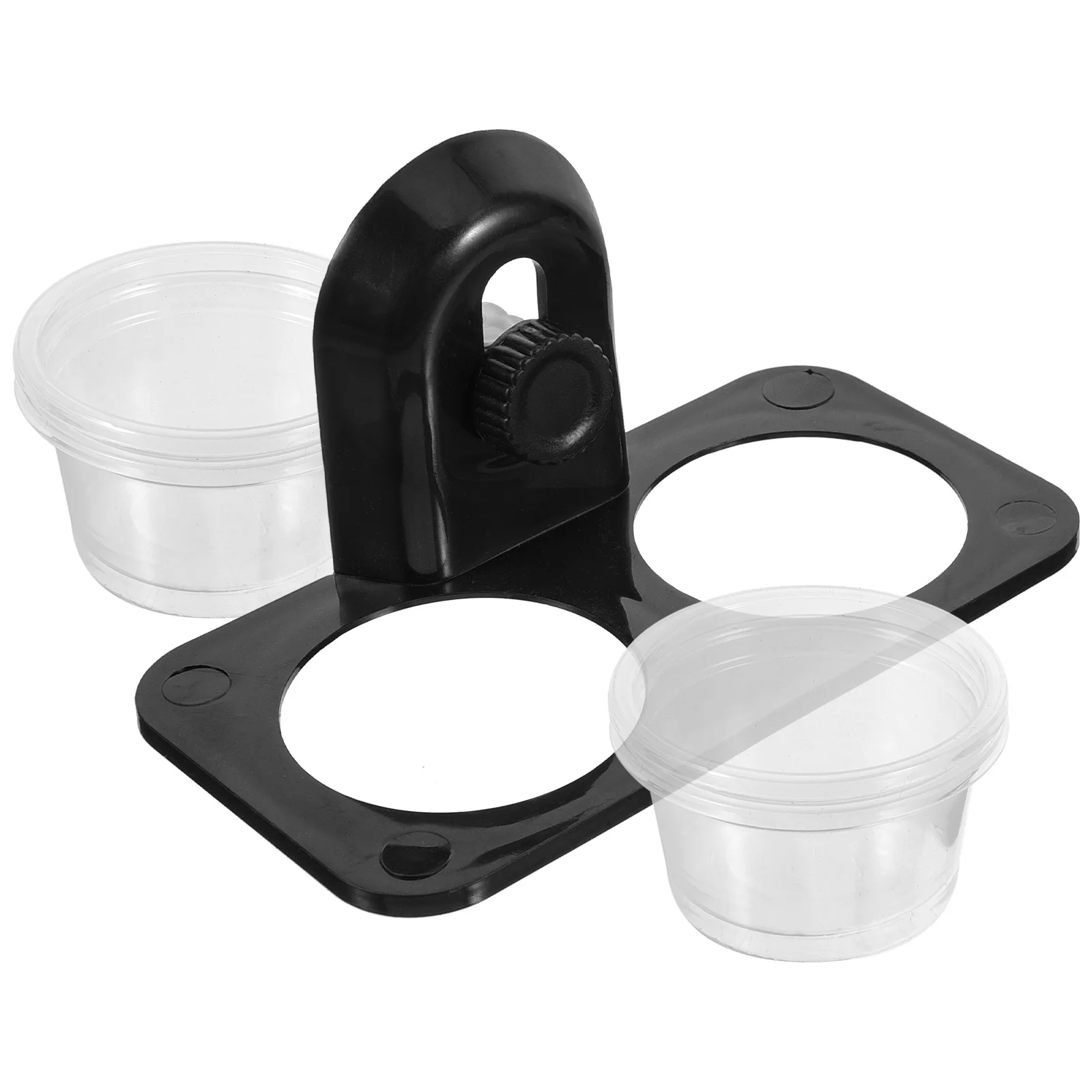 Gecko Feeding Ledge Rettile Ledge Rettile Water Feeder Dish Per Geckos Iguana Pets (Tipo A Vite)