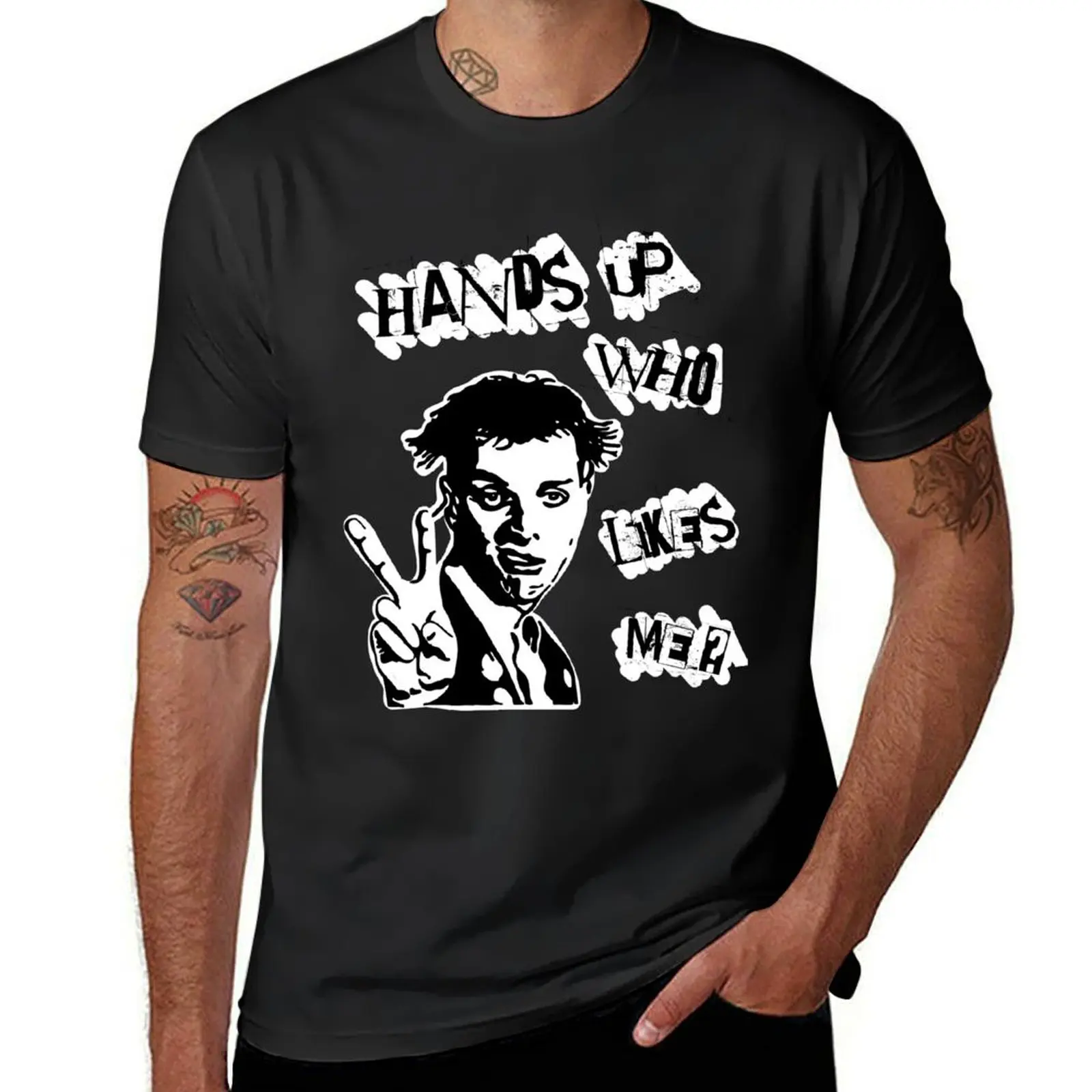 

Rik Mayall - The Young Ones T-Shirt blacks tops mens t shirts