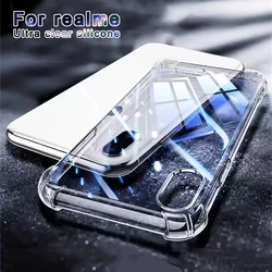 Premium Shockproof Clear Silicone Cover Case for Realme 7 5G