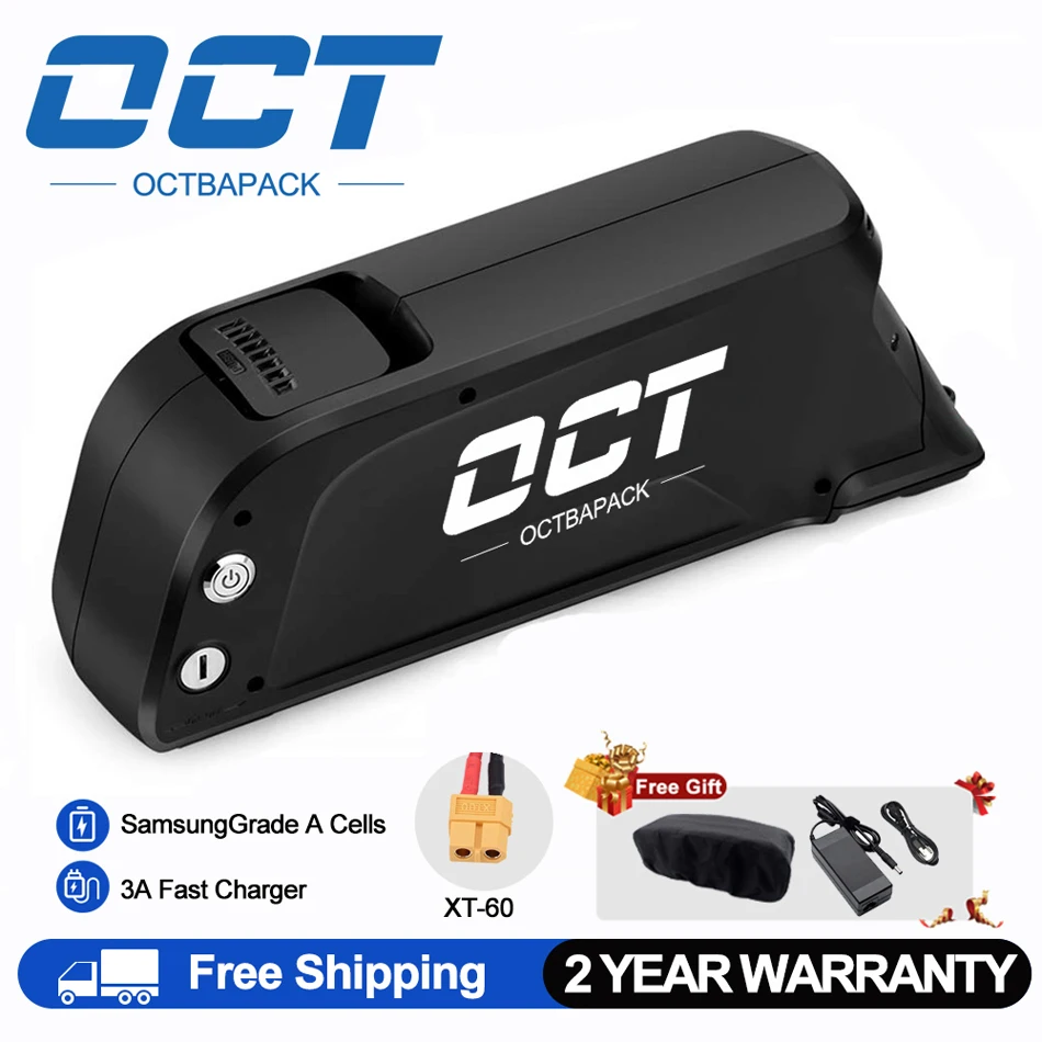 HJGHY E-Bike Battery 36V 8Ah 10Ah Li-ion Battery 48V 7.5Ah