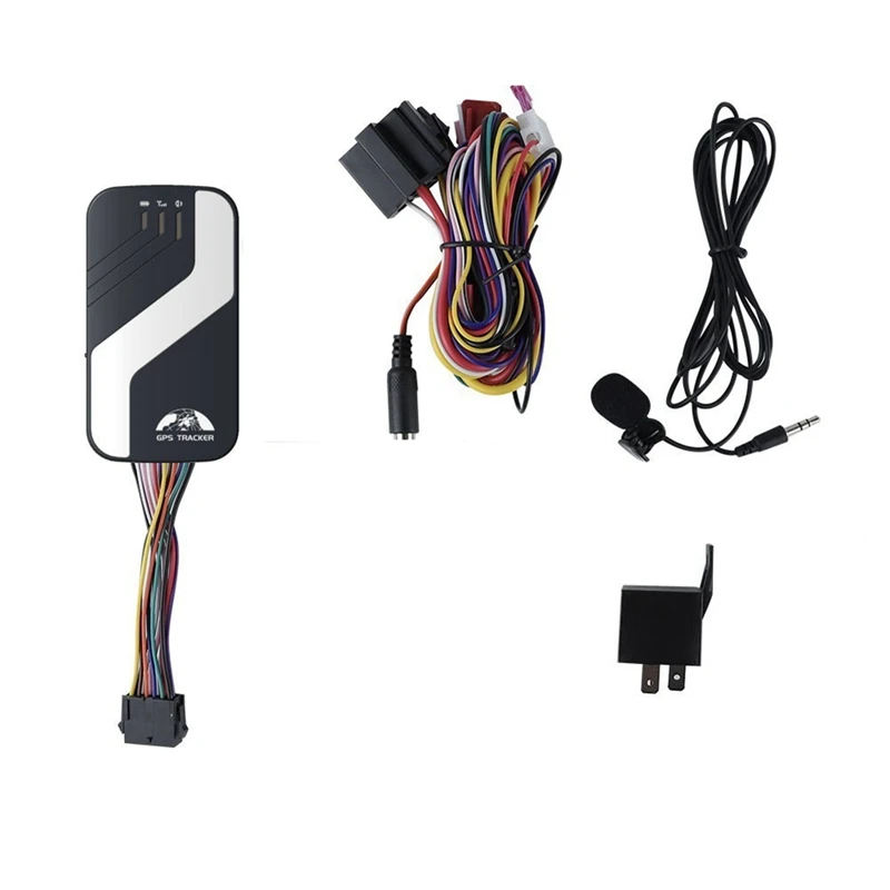 Kit de rastreador GPS para coche, Monitor de Voz 4G LTE, dispositivo de seguimiento de vehículo, corte de combustible, alarma GPS ACC, alarma de apertura de puerta (GPS403A)
