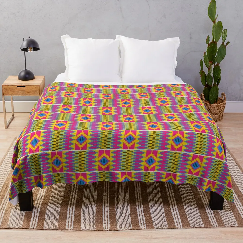 

Kente, Африканский узор, плед, одеяло для дивана, детское одеяло, одеяло