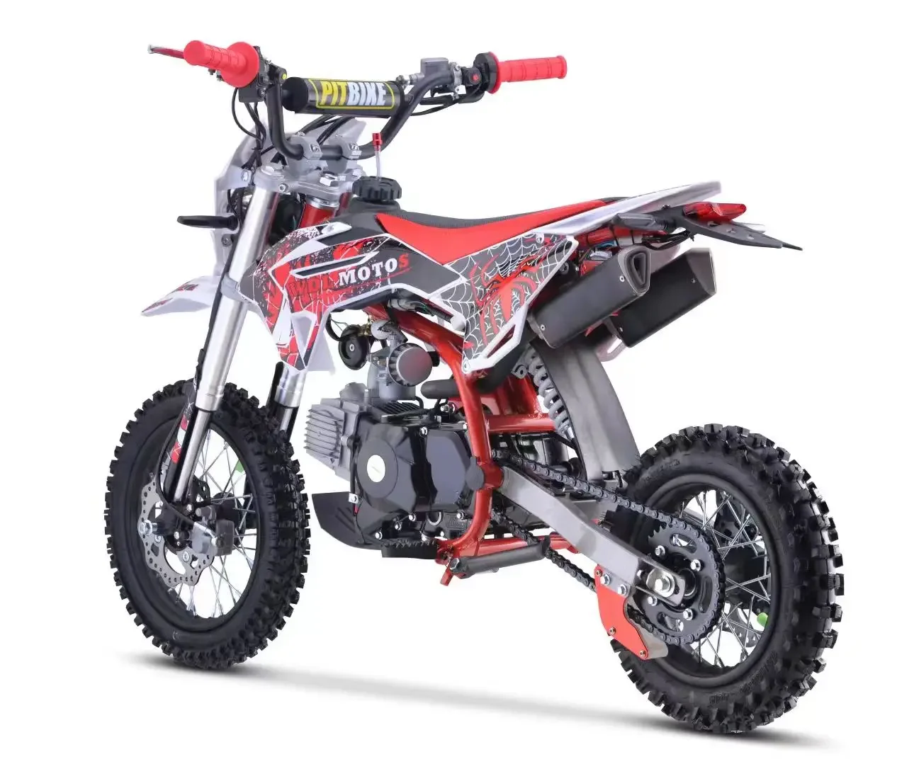 110cc Gas Power Automatic 4 Stroke CE Kids Dirt Bike Motorcycle Mini Moto Pit Bike