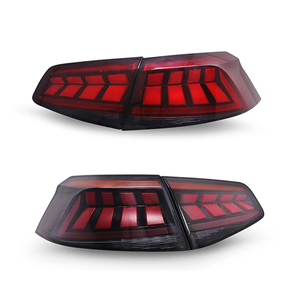 

Rear Fog Lamp + Brake + Reverse + Dynamic Turn Signal Car LED Tail Light Taillight For VW Passat B8 2017 2018 2019