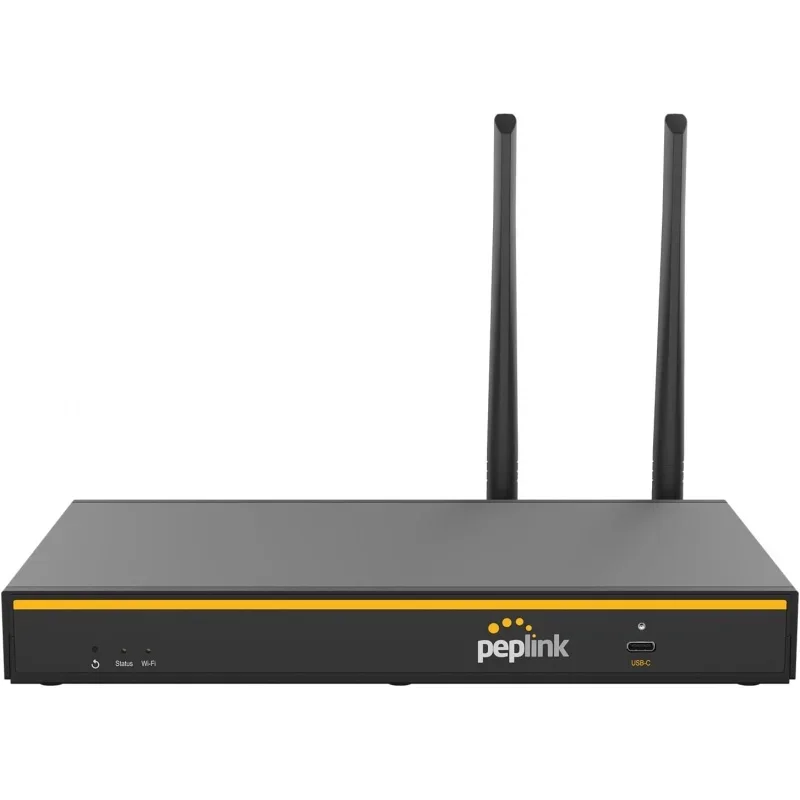 

Wi-Fi-роутер Peplink B-One Gigabit Dual WAN для беспроводного Интернета | Пропускная способность 1 Гбит/с | 2 порта, 4 LAN, -диапазон 2X2 MIMO Wi-Fi | S