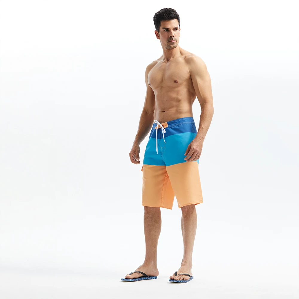 

Splicing Drawstring Shorts Summer Men'S Beach Pants Swimming Surfing Casual Sports Pants Casual Cool Thin Section Street Clothes