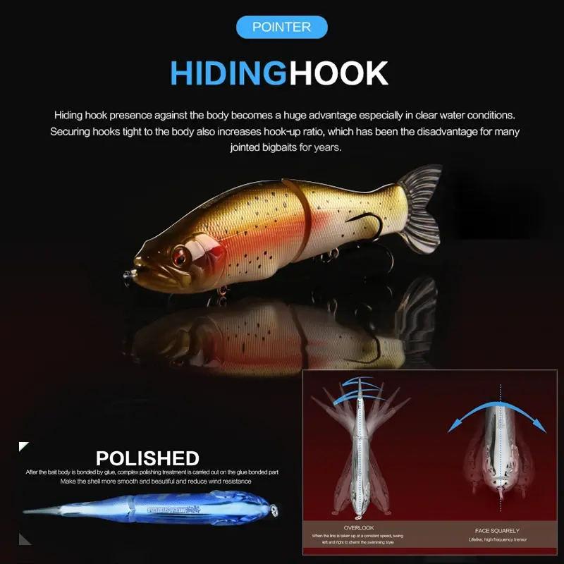 Islide Glidebait Wobblers 2025 Sinking 135mm 28g Fishing Lures Artificial Hard Jointed Glide Bait For Bass I-Slide 135 SwimBaits - Image 4