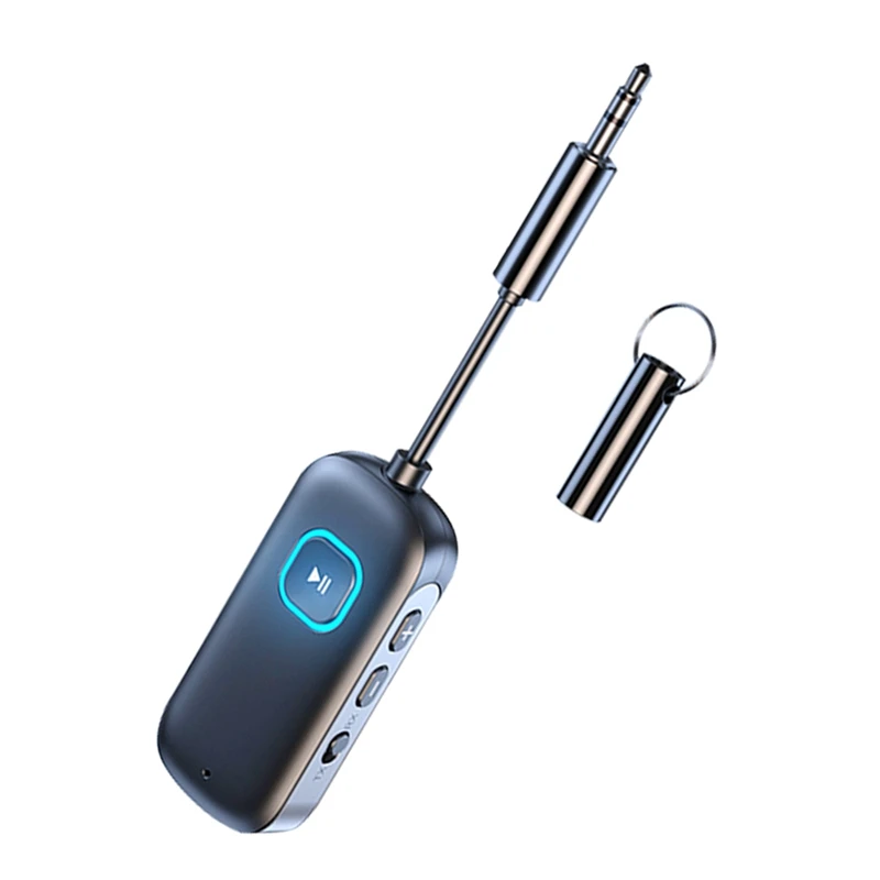

Приемник Aptx-LL/HD/AD Bluetooth 5,2, передатчик, стерео аудио, адаптер 3,5 мм для автомобиля, ТВ, динамиков, наушников, простой в использовании