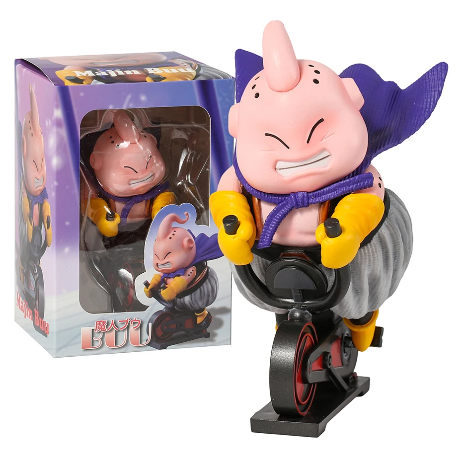 Dragon Ball Fitness Majin Buu Horizontal Bar Weightlifting Yoga Boxing  Treadmill Cycling Collectible Figure Model Cute Toy - AliExpress