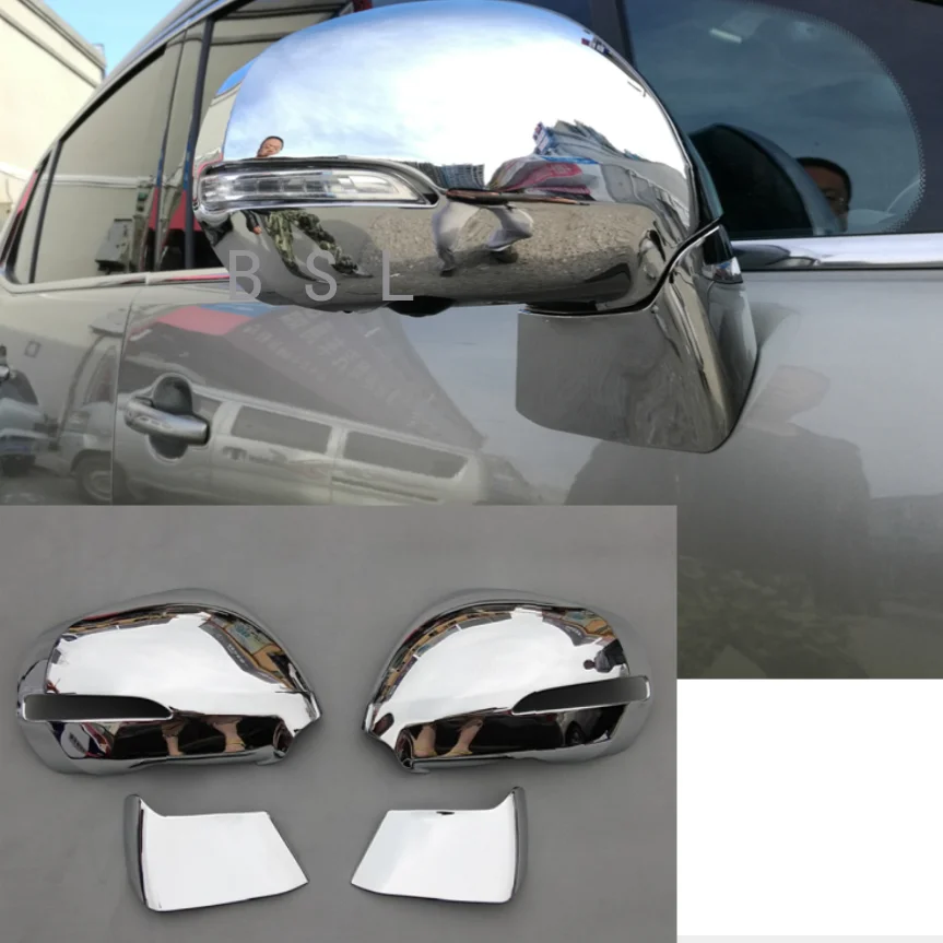 

Abs Chrome Car Side Door Rearview Mirrors Cover Trim Car Styling For Peugeot 3008 2013-2018 Car Accessories