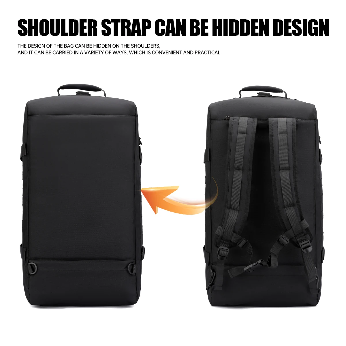 Outdoor Hiking Backpack Large Capacity Waterproof Mountaineering Bag_voghion.com