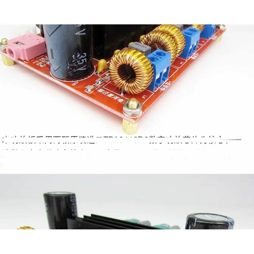XH-M139 2.1 채널 디지털 오디오 보드 TPA3116D2 50Wx2 10*7*3cm PCB 오디오 보드용 12V-24V 광범위 전압
