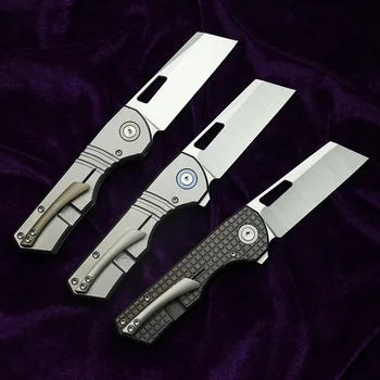 LEMIFSHE 154CM Blade Titanium Handle Ceramic Bearings