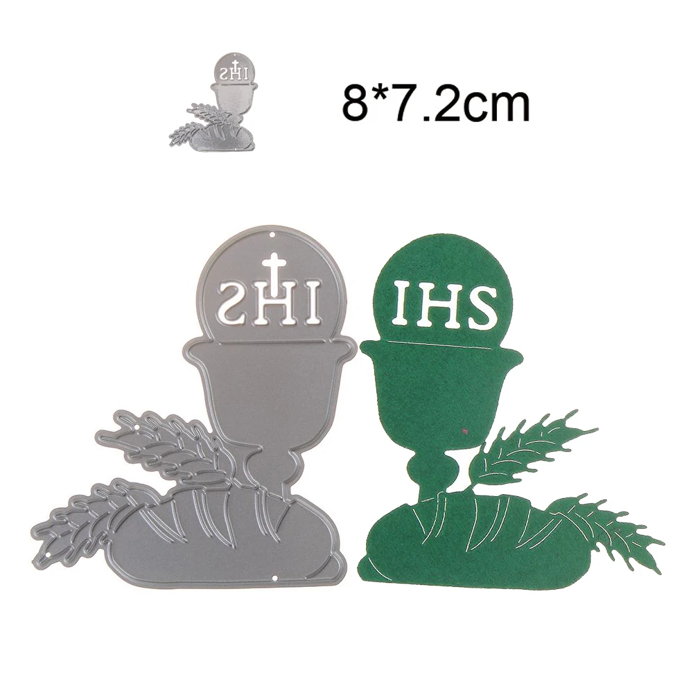 Metal Cutting Dies Stencils For DIY Scrapbooking Decor IHS religious embossing Handcraft Die Cutting Template 2020 New