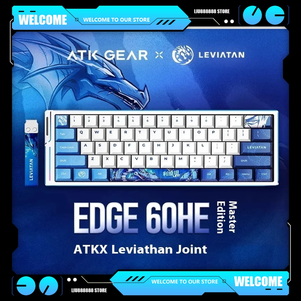 キーボード ATK EDGE 60HE LEVIATAN ULTIMATE ATK EDGE 60HE ULTIMATE | Magnetic Esports Keyboard - LEVIATAN