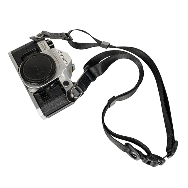 sangle appareil photo de cou pour reflex numérique, ceinture de corde en nylon