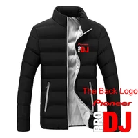 2025 DJ Pioneer PRO impression hommes automne et hiver décontracté quatre couleurs coton rembourré veste col montant manteaux coupe-vent 2