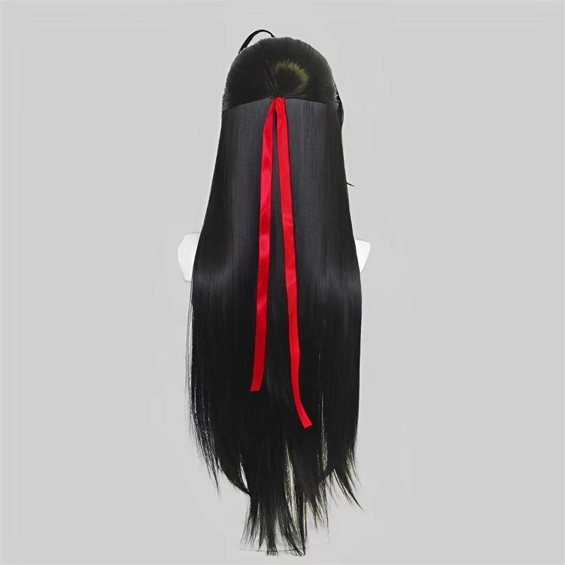 Yiling Patriarch Wig Anime Mo Dao Zu Shi Cosplay Grandmaster of Demonic Wei Wuxian Cosplay Ancientry Wig For Halloween Party