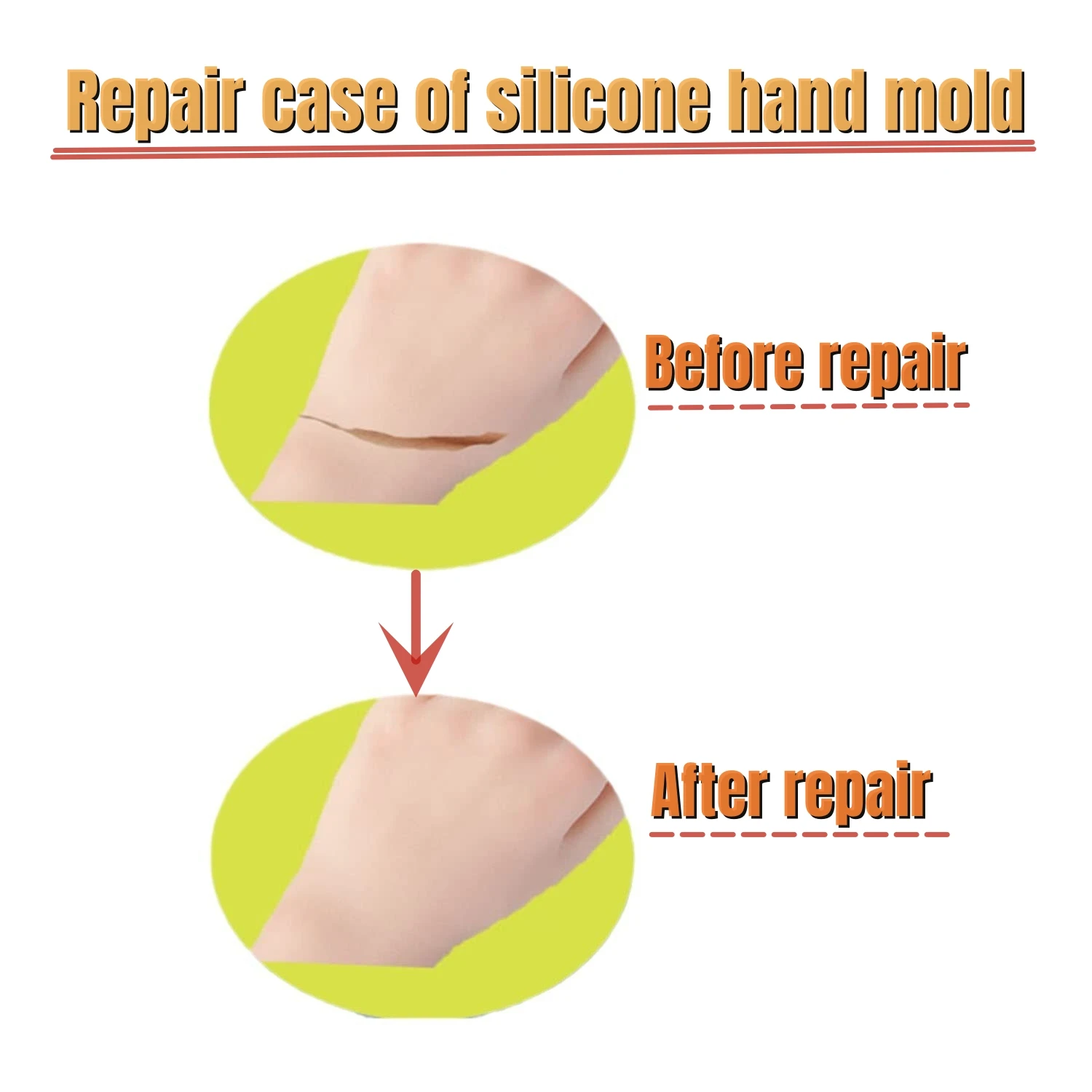 Silicone Adhesive Glue Soft Flesh Color 2