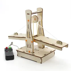 Wooden Suspension Bridge Model No.1 Children's DIY Scientific Experiment Material Technology Small Production