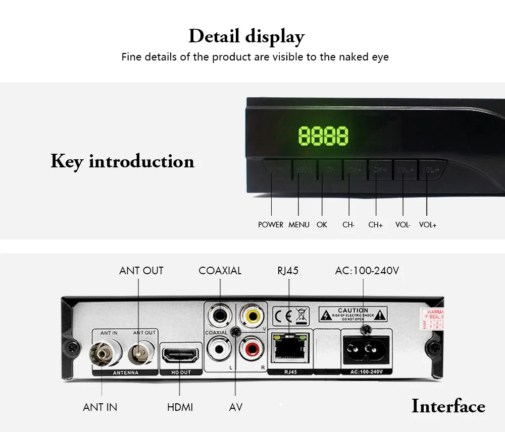 DVB-T2, H.265, HEVC, H.264, H265, Decorder de