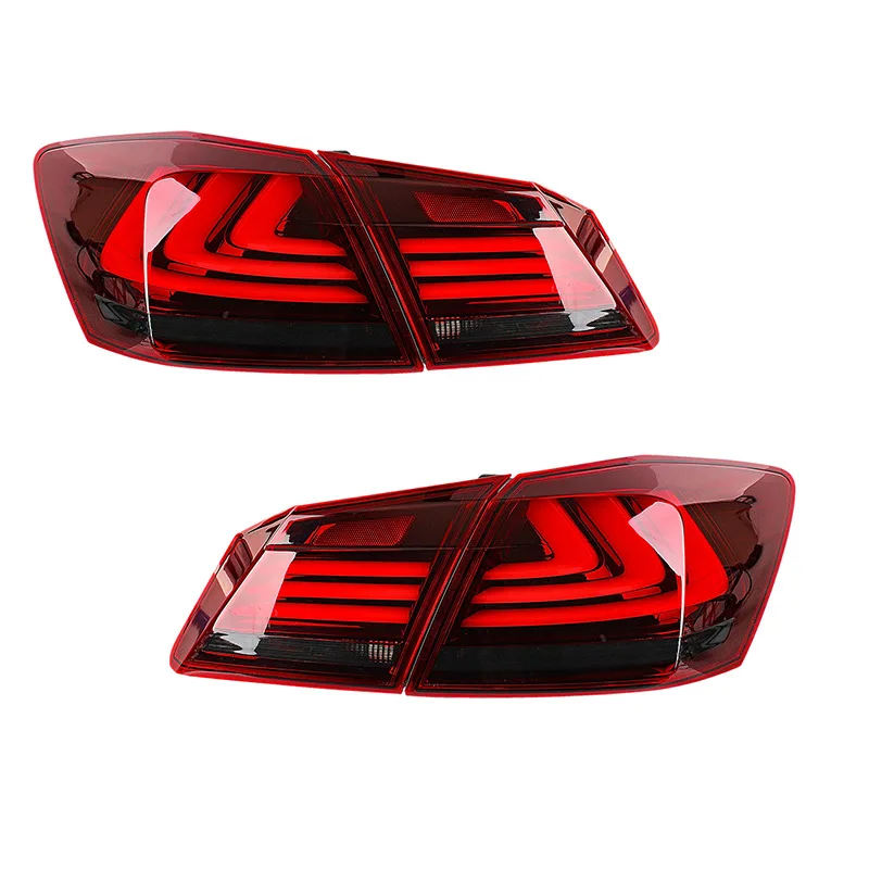 

Car Accessories For Honda Accord 9th 9.5th 2013 2014 2015 Factory LED Model 4Pcs Smoked tail Lights DRL Signal Automotive