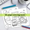 BAKE SHOP Coloring Book for Adults And Teens Featuring Cute Drawing Book Bold-easy Patterns Perfect Gift for Party and Birthday 6