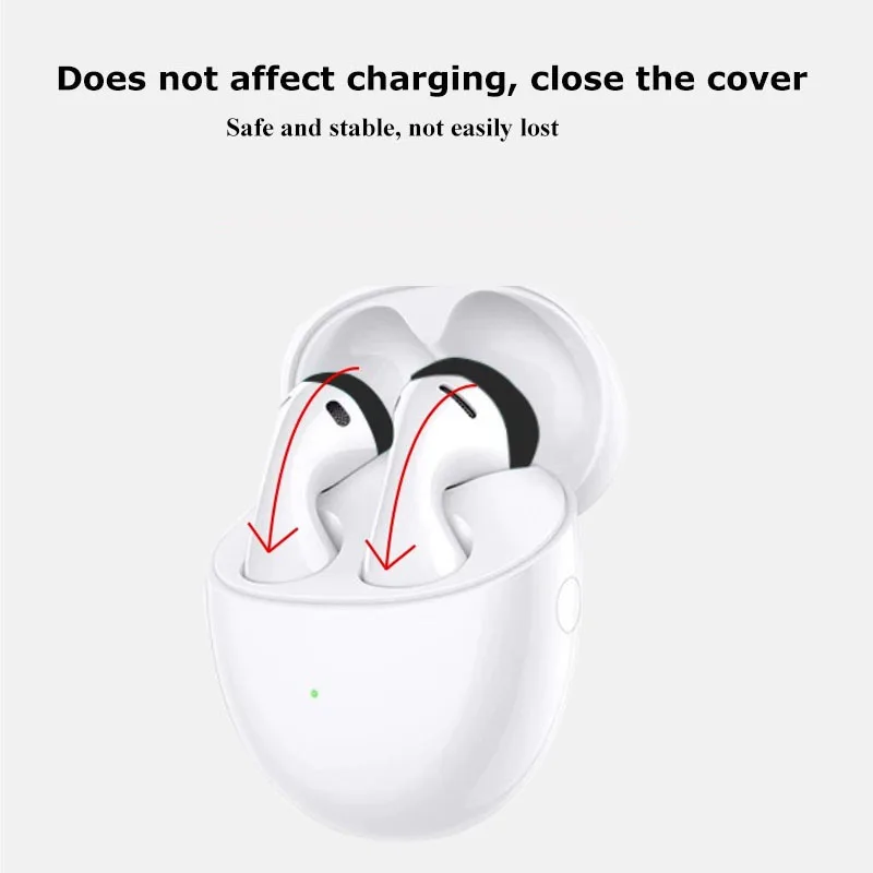 Ultra-thin Ear Tips for Huawei Freebuds 5 Bluetooth Headset Anti-slip Earplugs Silicone Anti-drop Earphone Cover for Freebuds 5