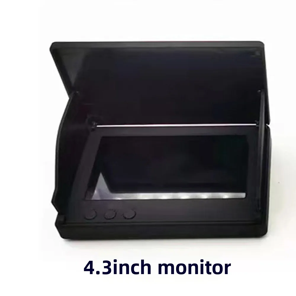 4.3인치 화면 수중 낚시 모니터 선바이저 IPS 디스플레이 수중 어군탐지기 모니터 LCD 야간 투시경