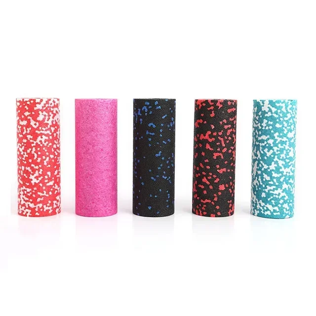 1pc Mini Yoga Foam Shaft 15*5.3cm Small Massage Roller EPP Hollow Yoga Column Home Exercise Fitness Equipment Muscle Relaxation 6