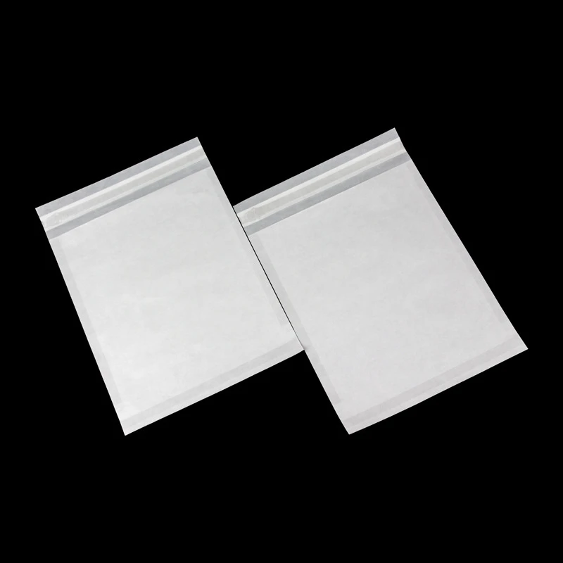 Bolsa papel de cristal translúcido, bolsa de embalaje de sobre autoadhesivo para ropa, bolsas de papel encerado, suministros de negocios| | - AliExpress