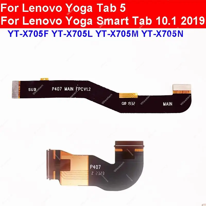 Motherboard Touch Screen Flex Cable For Lenovo Yoga Tab 5 Smart Tab YT-X705F YT-X705L YT-X705M YT-X705N Mainboard Flex Ribbon