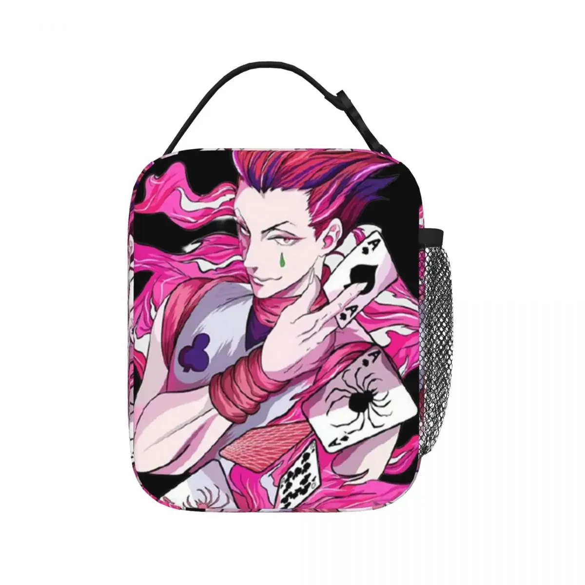 

Изолированные сумки для ланча Hisoka HunterXhunter, герметичные сумки для пикника, Термальный Ланч-бокс, сумка для ланча для женщин, для работы, для детей и школы