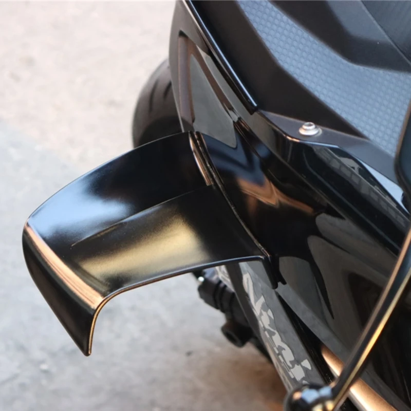 1 Paar Winglets Spoiler Aerodynamisches Wing Motorradzubehör – Detail 4
