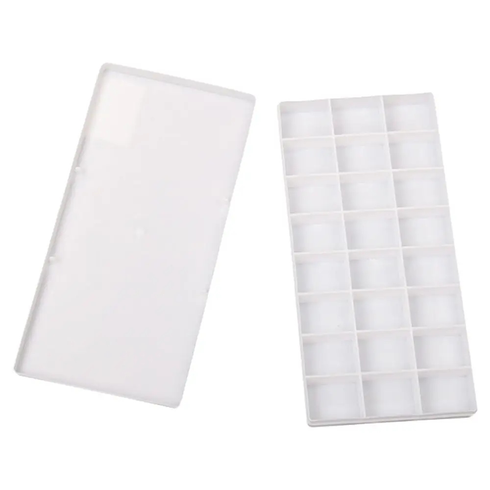 커버가 있는 페인트 세트, 학생용 아크릴 페인팅, 미술 그림 그리기, 수채화 그리드 페인팅 용품, 컬러 팔레트