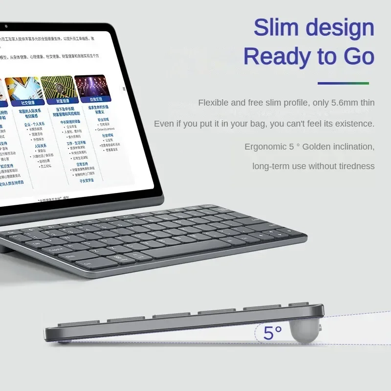 Xiaoxin Wireless Keyboard Air Portable for Lenovo Pad Studio Pad Legion Y700 Pro Android Apple Windows MacOS