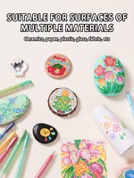 Languo 90/72/54/36 цветов акриловая живопись набор гелевых ручек многоцветный студенческий справочник ручка маркеры для рисования канцелярские принадлежности ﻿ P650 — изображение 5