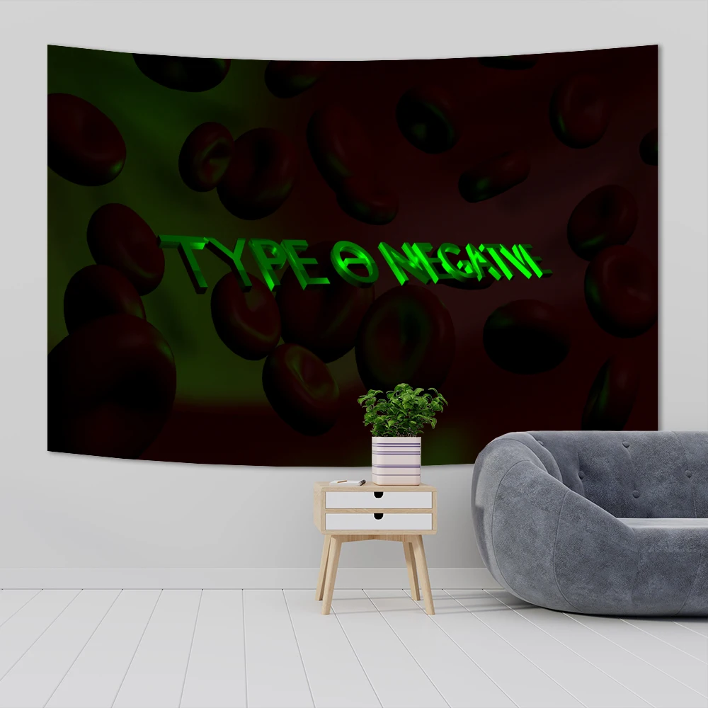 3x5 Ft Heavy Rock Band-Type-O-Negatives Flag Polyester Digital Printing Banner for Bedroom Wall Art Out Door Tapestry Decoration