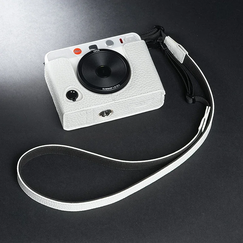 Противоскользящая кожаная сумка для Leica Sofort 2 Hademade