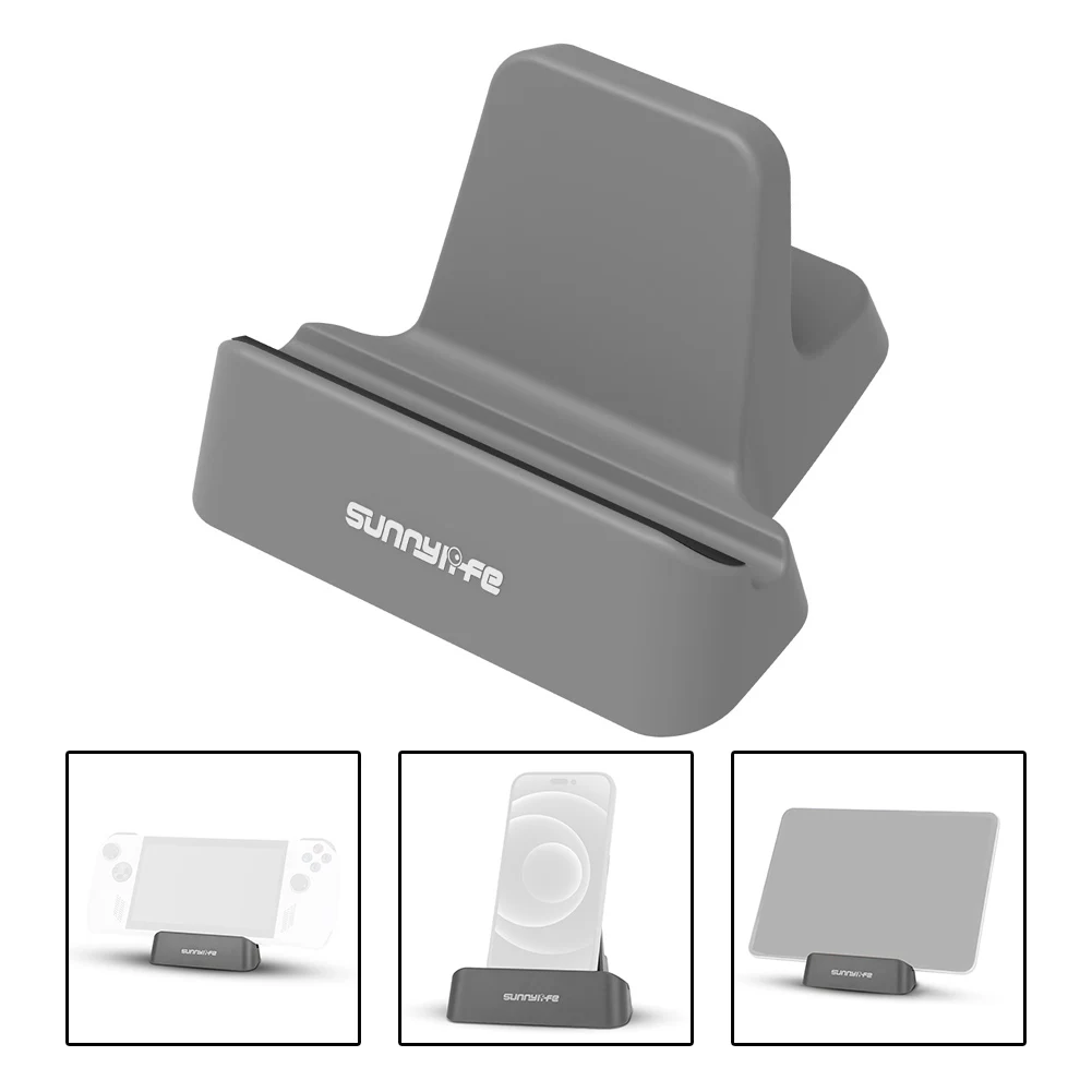 

Drone Remote Control Display Base Handles Plastic Holder Cradle Dock Compatible For Mini 4 Pro/Mavic3/RC 2 Remote