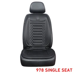 Deluxe Heated Car Seat Cushion with Rapid Heating and Thick Padding (978 Single Seat)