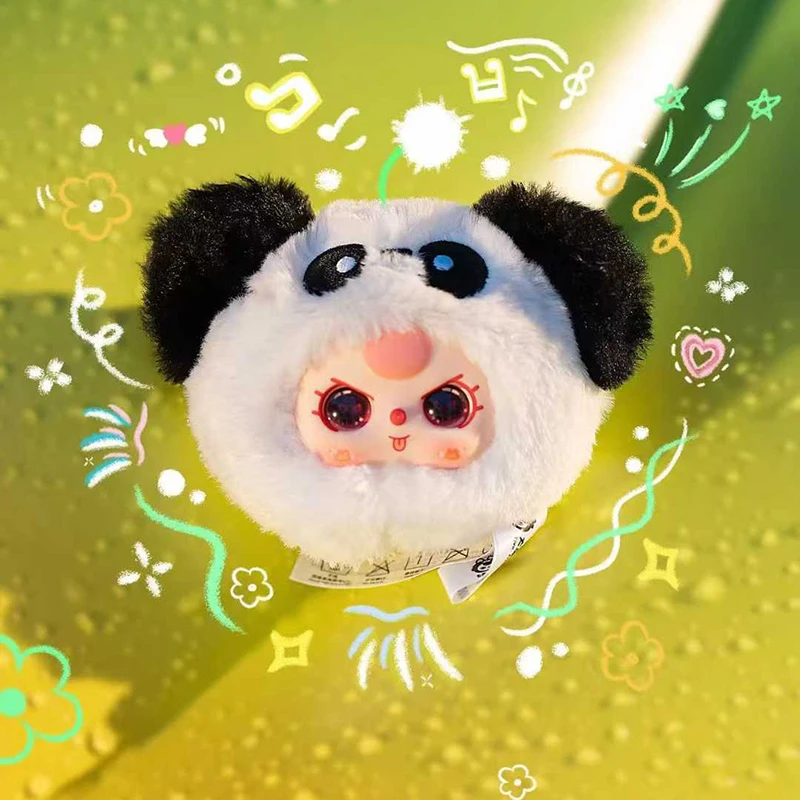 New Baby Three Mini Animal Head Series Plush Surprise Blind Box New Plush Doll Bag Pendant Fashion Ornaments For Girl Xmas Gift