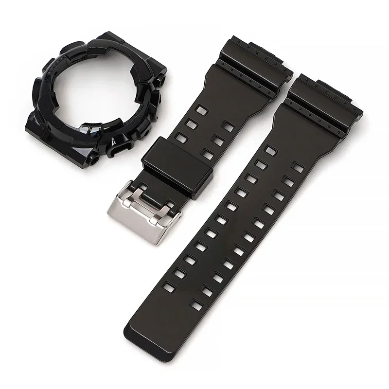 Replacement Resin Silicone Bezel Watch Band