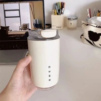 SMEG 240ML Milk White Beverage Cup Travel Portable Drinking Cup Stainless Steel Vacuum Leak proof  Coffee Thermos 5