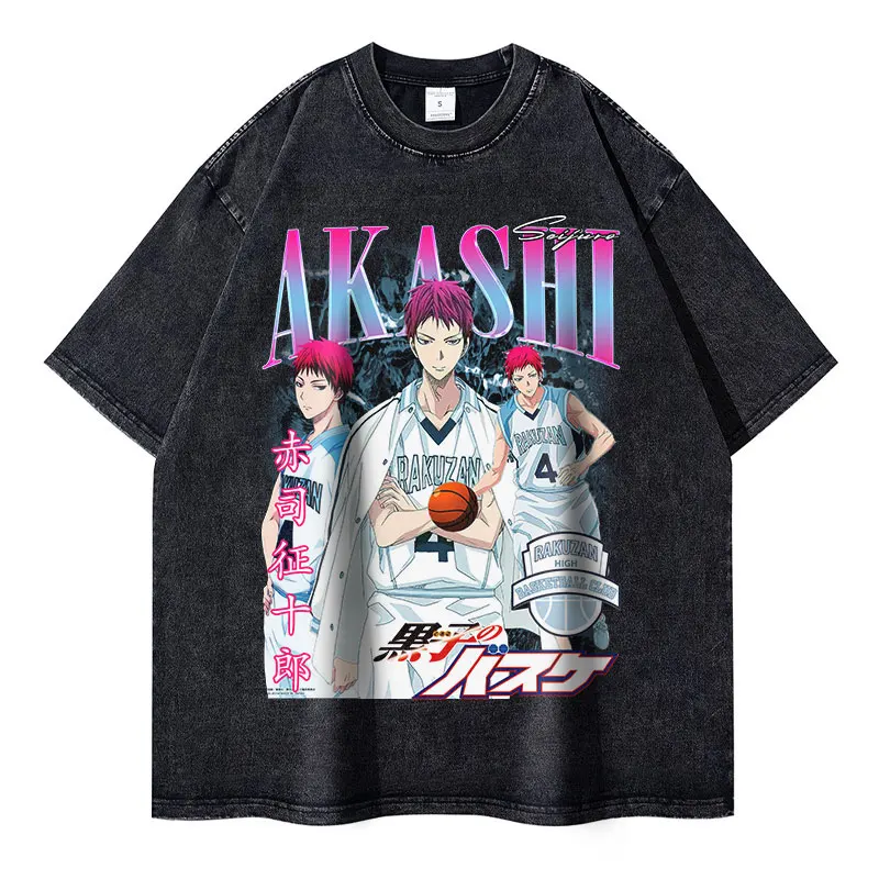 Anime Kuroko's Basketball Kuroko Tetsuya Akashi Seijuro T-shirts